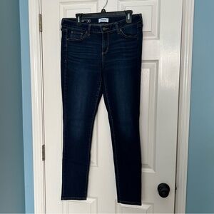 Gently worn Sonoma dark wash skinny jeans